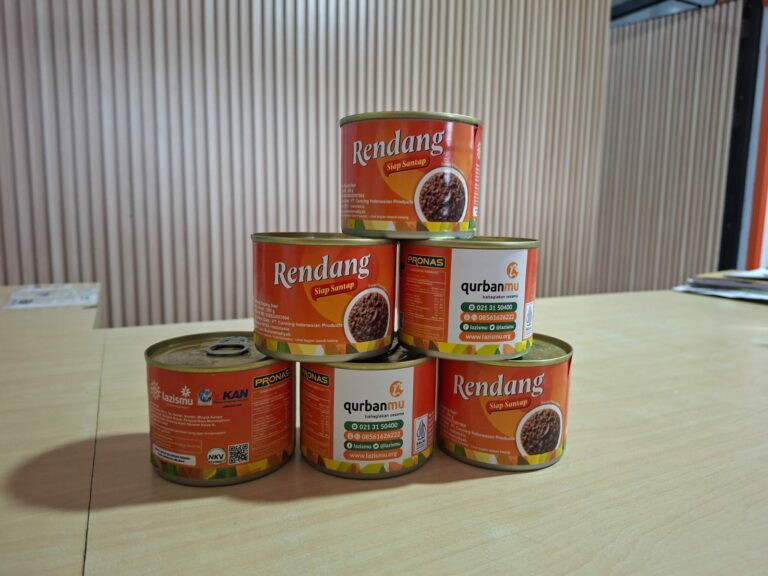 Rendang qurban kemasan siap santap