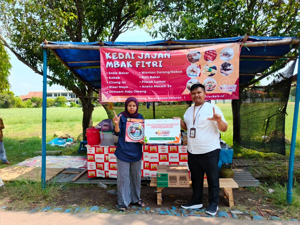 lazismu batang mentsharufkan program pemberdayaan umkm kepada mba fitri